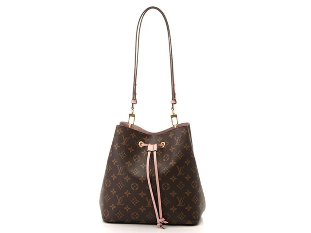LOUIS VUITTON Neo Noe Shoulder Bag Rose Pink Poudre Monogram